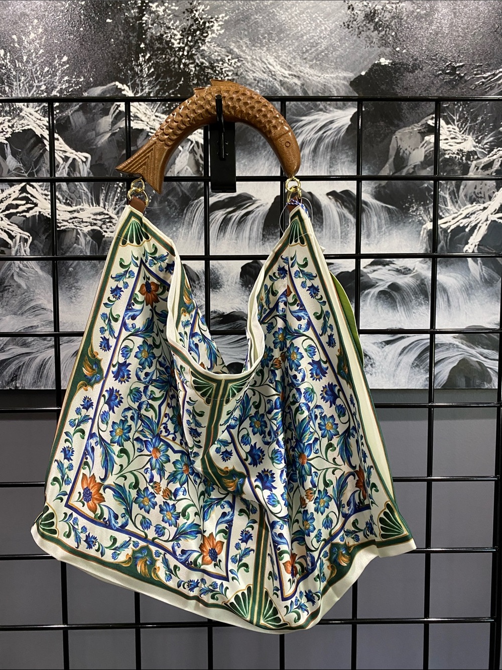 Farm Rio satin scarf bag - Picture 7 of 9